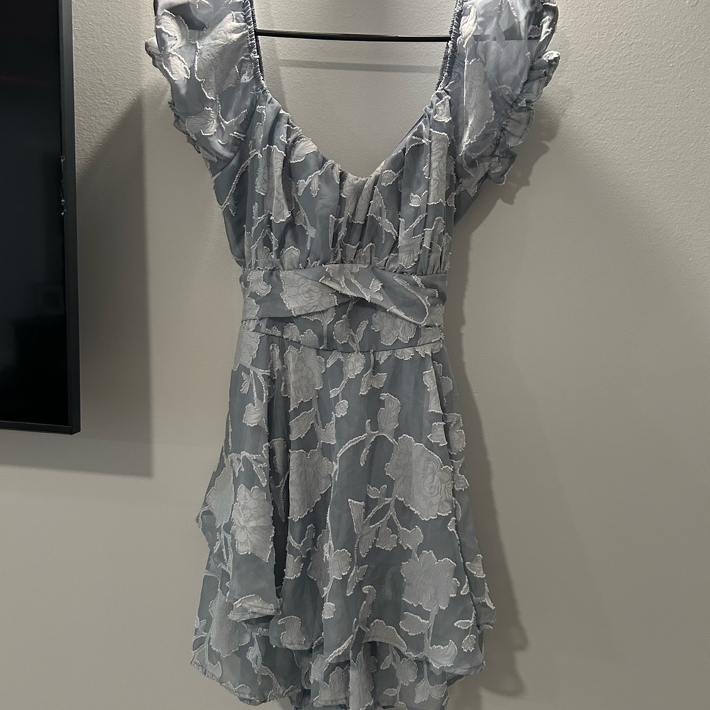 Thirty Thirty Floral Lace V-Neck Women’s Dress